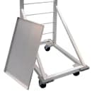 New Age Fry Basket Rack w/ 18 Basket Capacity & 3" Casters, 52 1/2" x 18 x 27", Aluminum (1210) thumbnail 5
