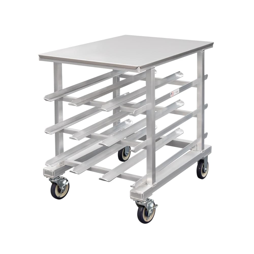 New Age 35"H Mobile Can Rack w/ (54) #10 or (72) #5 Capacity (1235)
