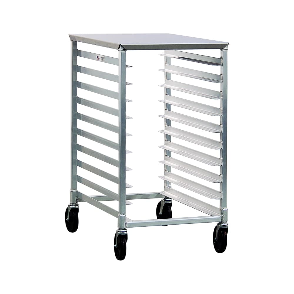 New Age 20 3/8"W 10 Sheet Pan Rack w/ 3" Bottom Load Slides (1311)