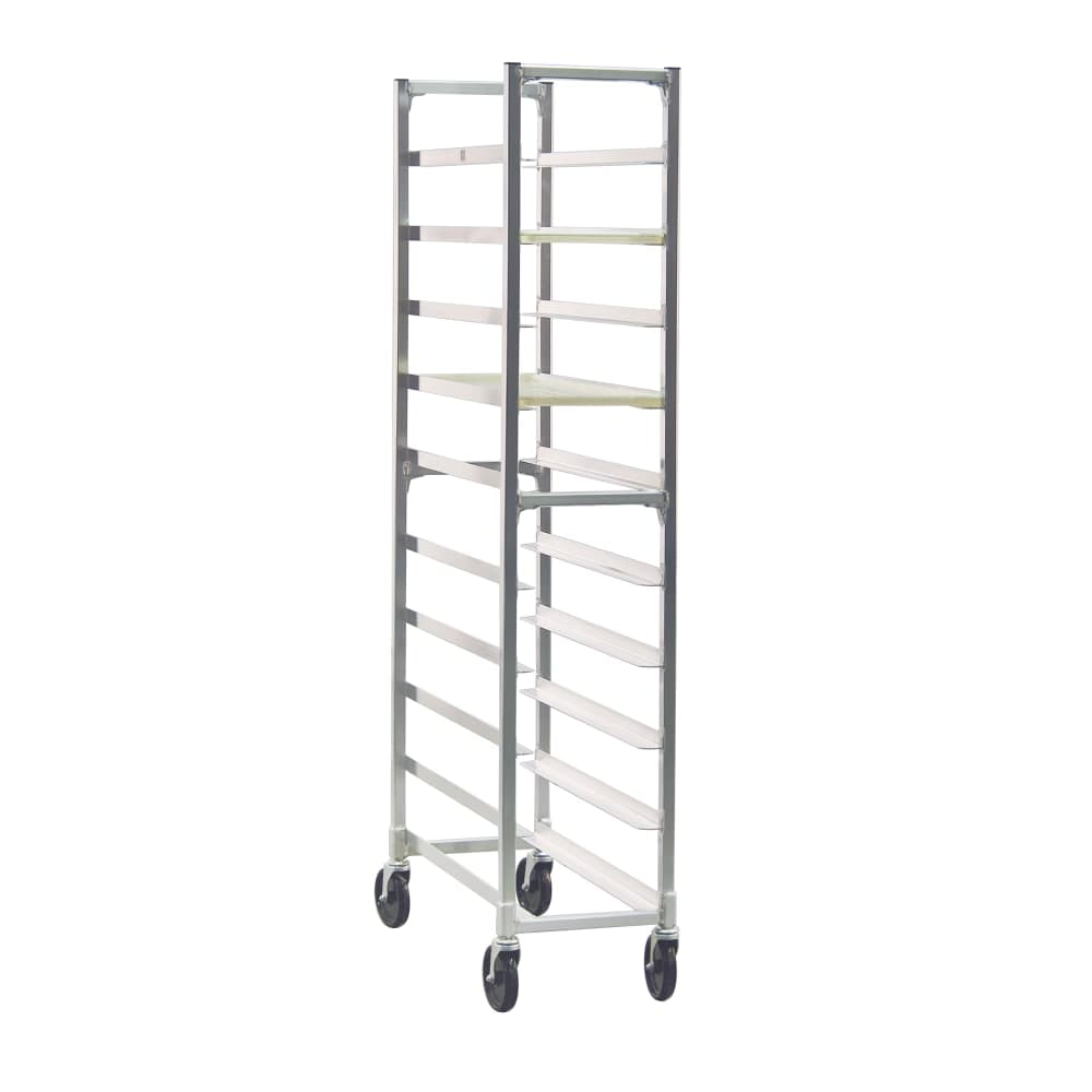 New Age 13"W 10 Platter Pan Rack w/ 6" Bottom Load Slides (1343)