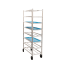 New Age 15"W 8 Platter Pan Rack w/ 7 1/4" Bottom Load Slides (1355M) thumbnail 2