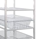 New Age 20 7/8"W 6 Specialty Pan Rack w/ 10 1/2" Bottom Load Slides (1356) thumbnail 5