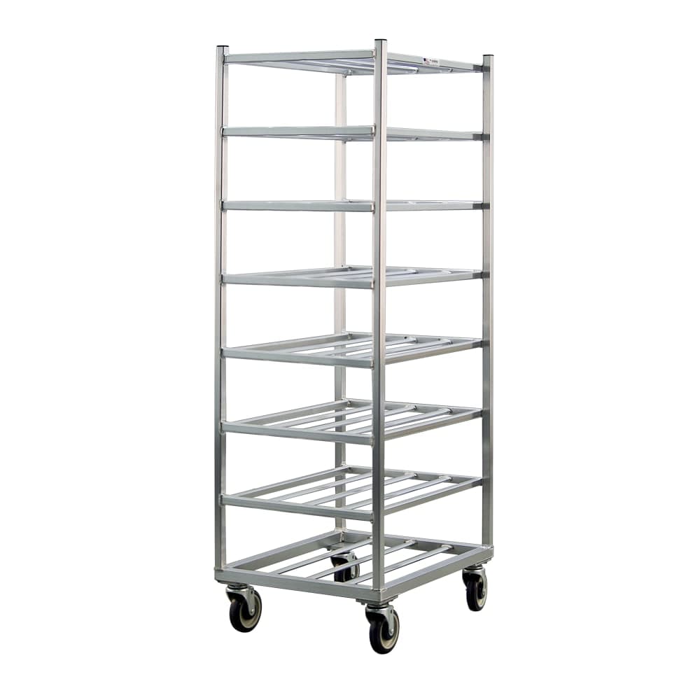 New Age 20 7/8"W 8 Specialty Pan Rack w/ 7 1/4" Bottom Load Slides (1358)