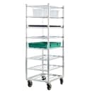 New Age 20 7/8"W 8 Specialty Pan Rack w/ 7 1/4" Bottom Load Slides (1358) thumbnail 2