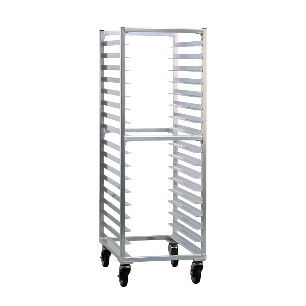 New Age 20 3/8"W 17 Bun Pan Rack w/ 3" Bottom Load Slides (1361)