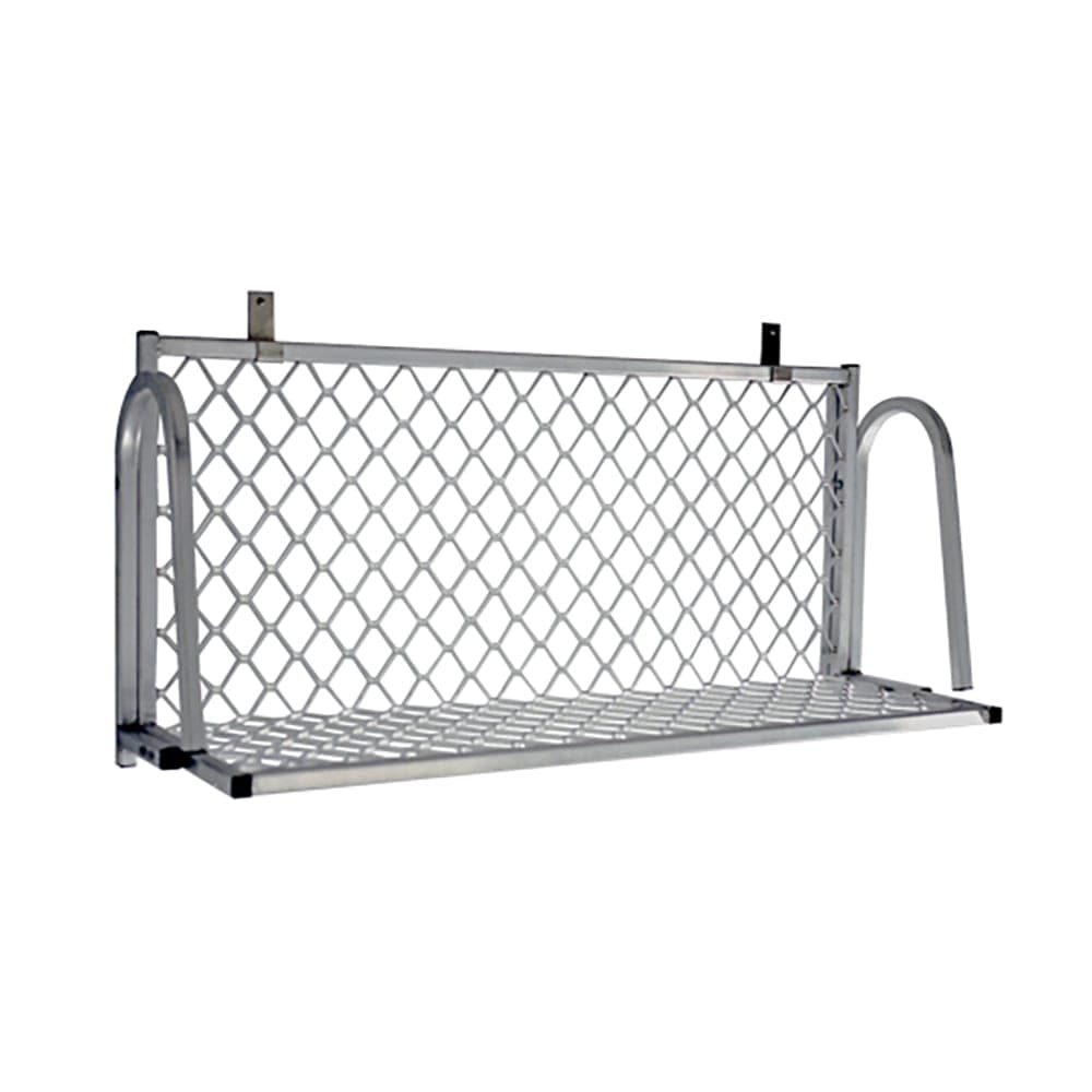 New Age Boat Rack Wall Mounted Shelf, 48"W x 15"D, Aluminum (1371W)