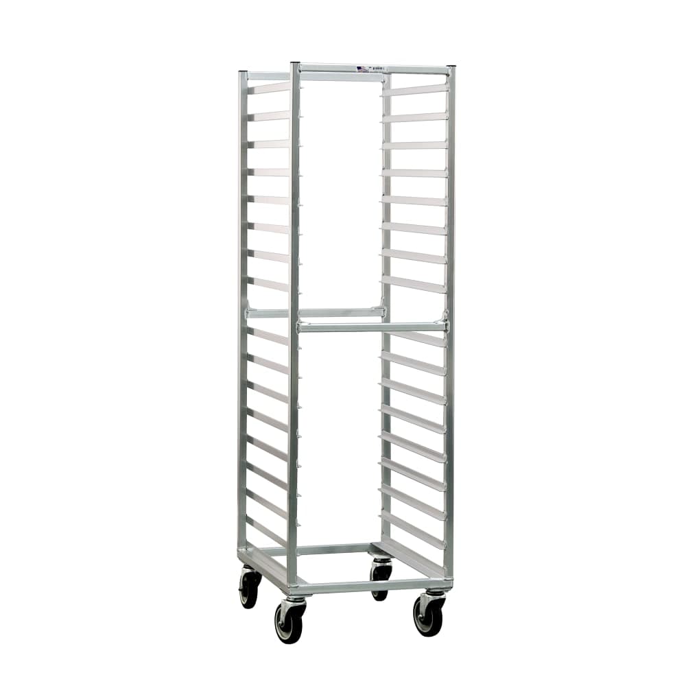 New Age 20 3/8"W 17 Sheet Pan Rack w/ 3 1/2" Bottom Load Slides (1484)