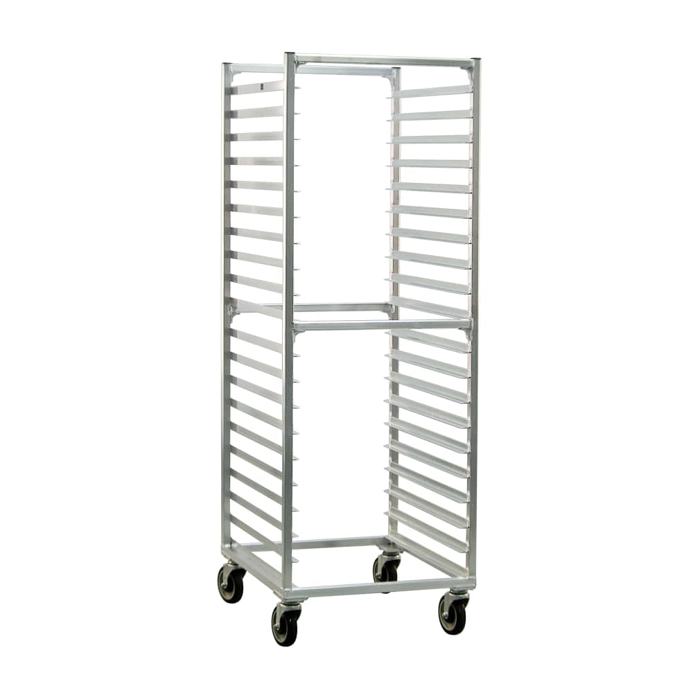 New Age 23 7/8"W 40 Steam Table Pan Rack w/ 3" Bottom Load Slides (1509)