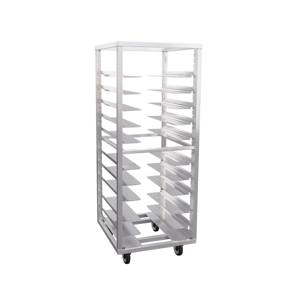 New Age 24 1/2"W 12 Sheet Pan Rack w/ 4 1/2" Bottom Load Slides (1650)