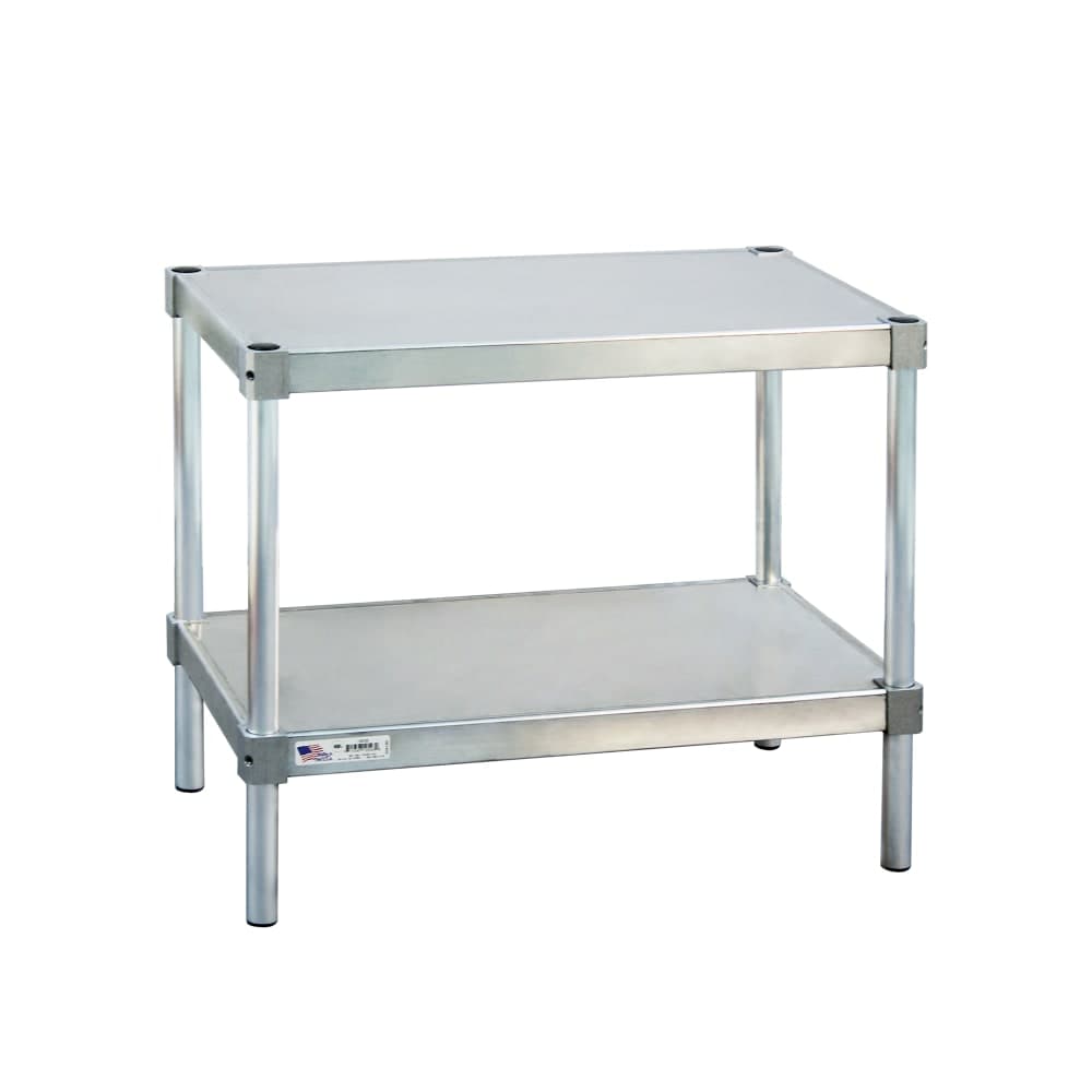 New Age 24" x 15" Stationary Equipment Stand for General Use, Undershelf (21524ES24P)
