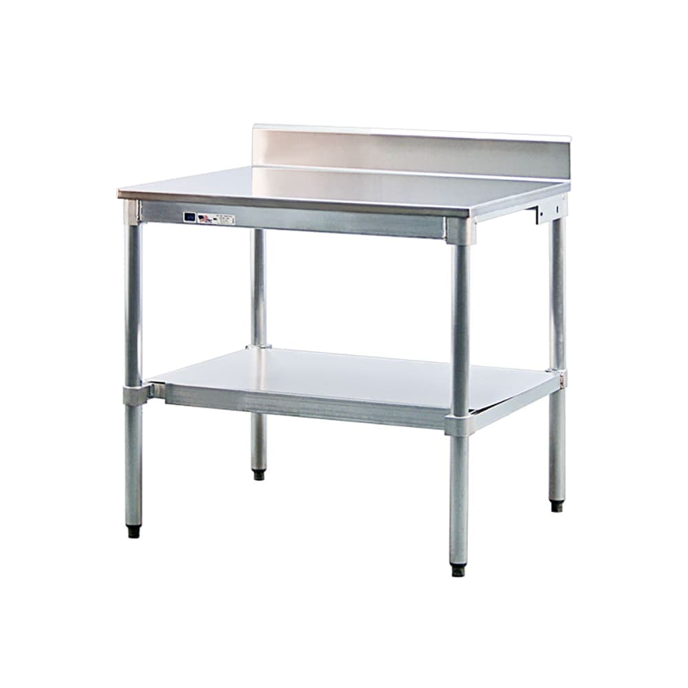 New Age Undershelf for Work Table w/ Knock Down Frame, 36" x 24", Aluminum (24US36KD)
