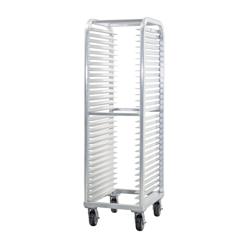 New Age 21 1/2"W 30 Bun Pan Rack w/ 2" Bottom Load Slides (4330)