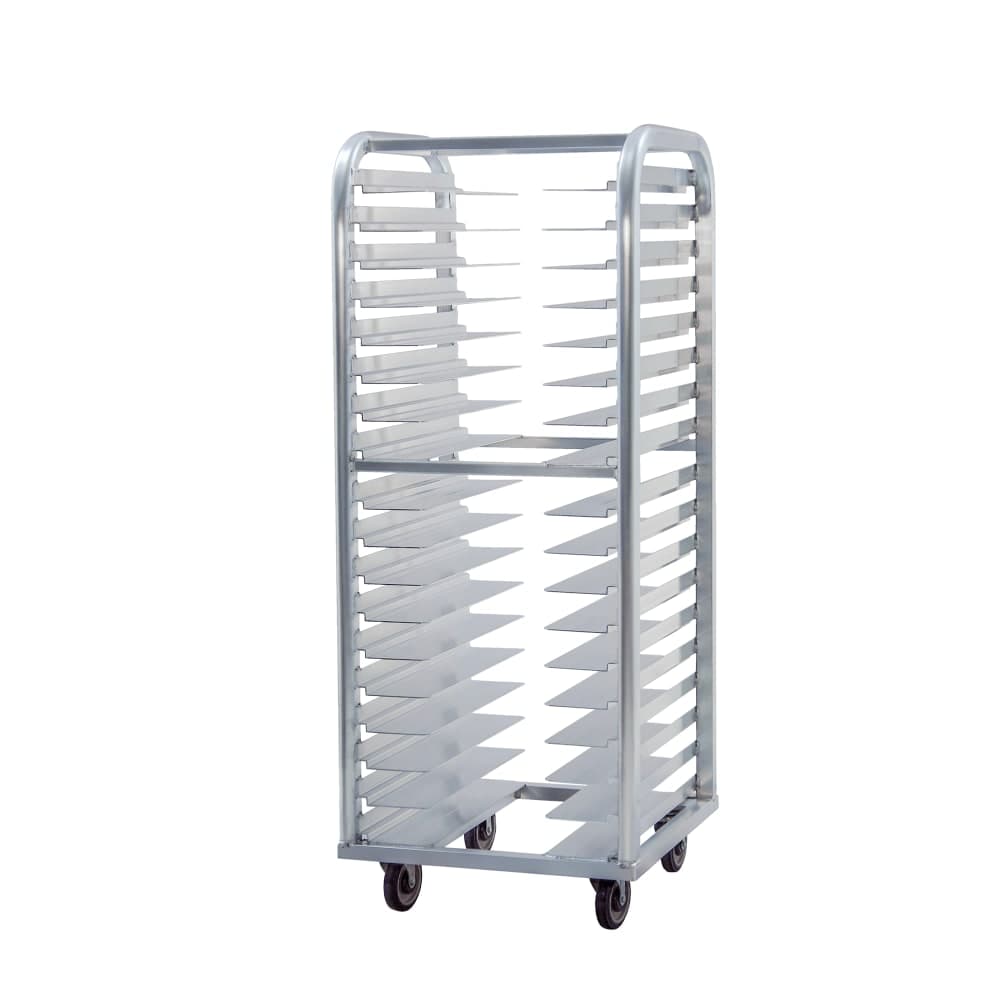New Age 25"W 18 Bun Pan Rack w/ 3" Bottom Load Slides (4637)