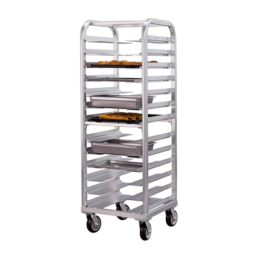 New Age 25"W 13 Bun Pan Rack w/ 4 1/2" Bottom Load Slides (4640)