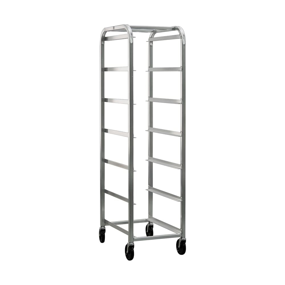 New Age Mobile Lug Rack w/ (6)16x25x8 1/2" Lug Capacity & Open Frame Design, Aluminum (6263)