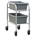 New Age Mobile Lug Rack w/ (2)16x25x8 1/2" Lug Capacity & Open Frame Design, Aluminum (6266) thumbnail 2