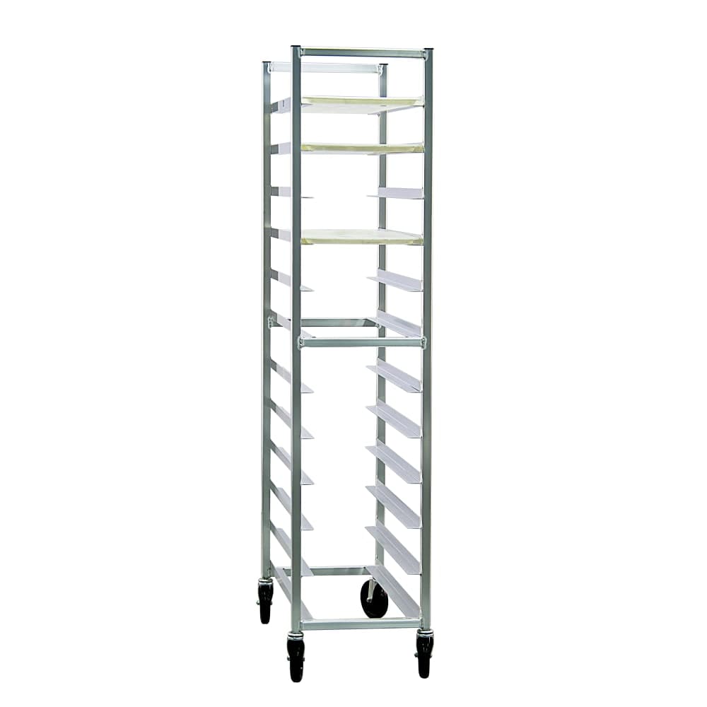 New Age 15 1/4"W 12 Platter Pan Rack w/ 5" Bottom Load Slides (6347)