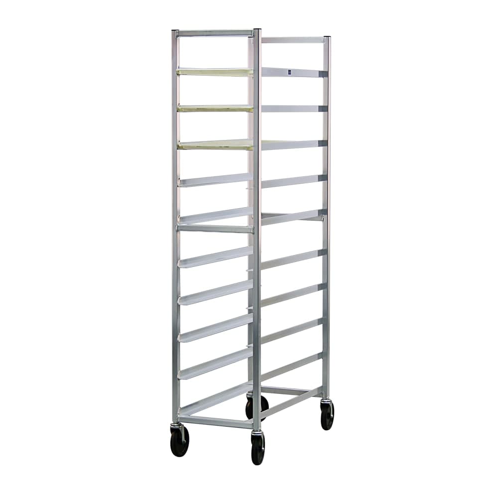 New Age 15 1/4"W 10 Platter Pan Rack w/ 6" Bottom Load Slides (6348)