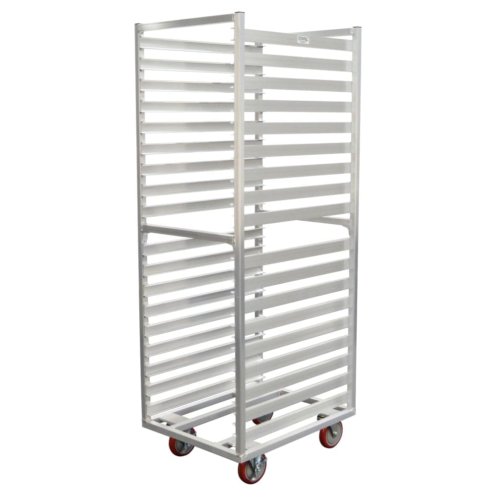 New Age 20 11/16" W 36 Sheet Pan Rack w/ 1 1/2"Lip Load Slides (95433)