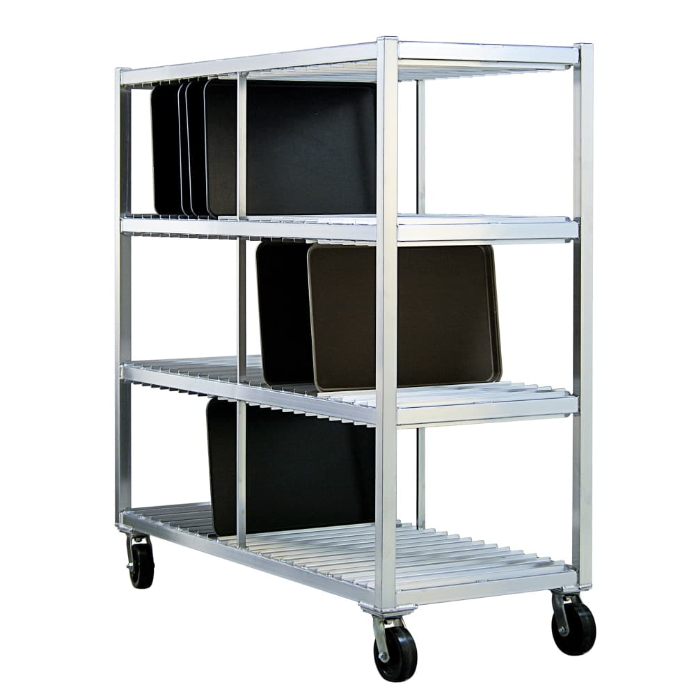New Age 3 Level Mobile Drying Rack for Trays (96706)