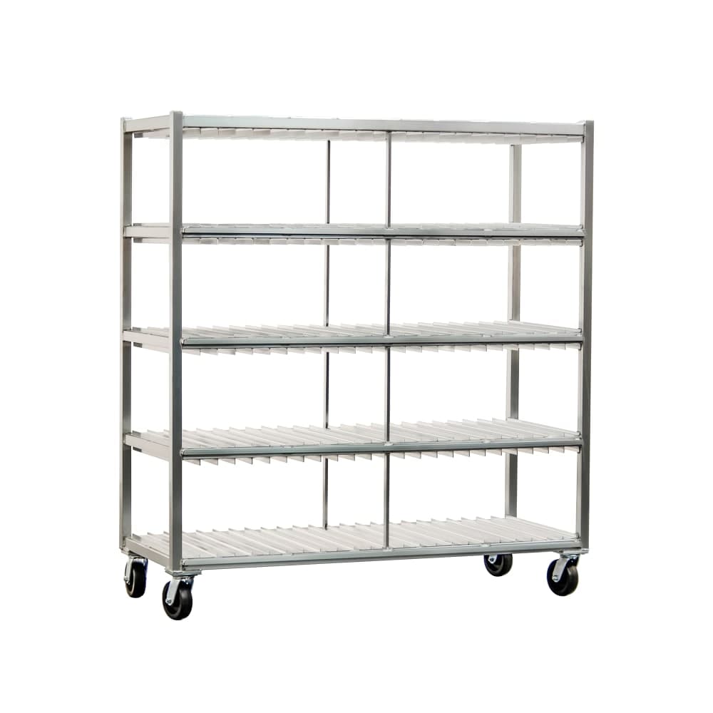 New Age 4 Level Mobile Drying Rack for Trays (96707)