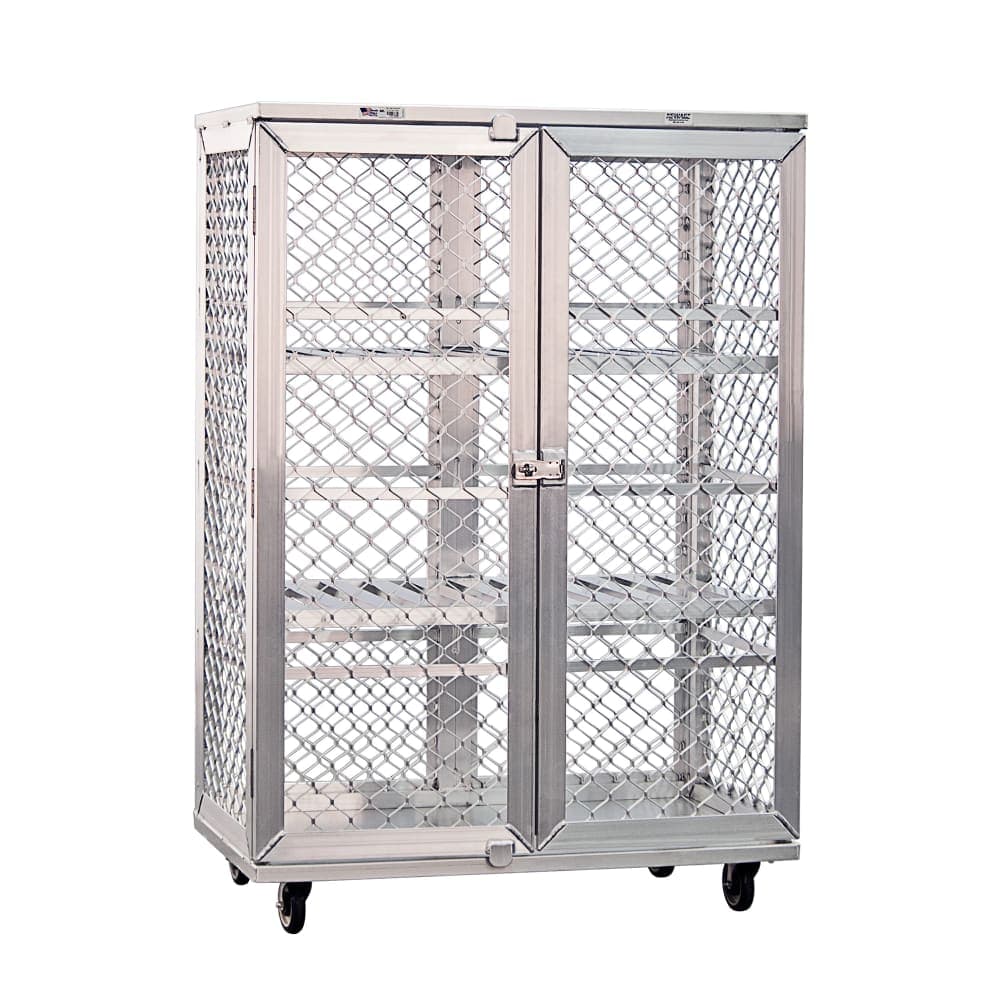 New Age 49" Mobile Security Cage - 26 3/4"W, Aluminum (97621)