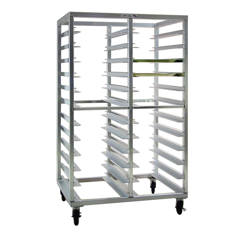 New Age 40 3/4"W 24 Sheet Pan Rack w/ 5" Bottom Load Slides (97715)
