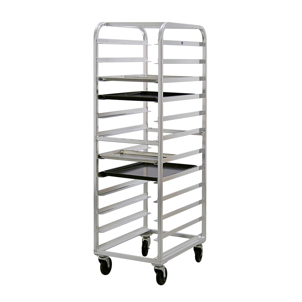 New Age 20 3/8"W 12 Sheet Pan Rack w/ 5" Bottom Load Slides (97743)