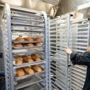 New Age 20 3/8"W 24 Specialty Pan Rack w/ 5" Bottom Load Slides (97745) thumbnail 2