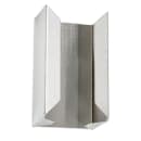 New Age Glove Box Holder - 5 3/8"W x 3 7/8"D x 9 11/16"H, Aluminum (98144) thumbnail 2