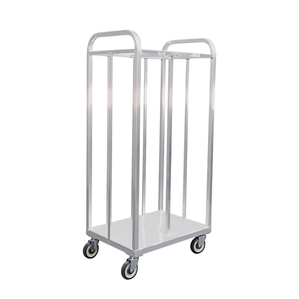 New Age 64" Steam Table Pan Dolly w/ 2 Bay, 1000 lb Capacity, 5" Non Marking Casters (98195)