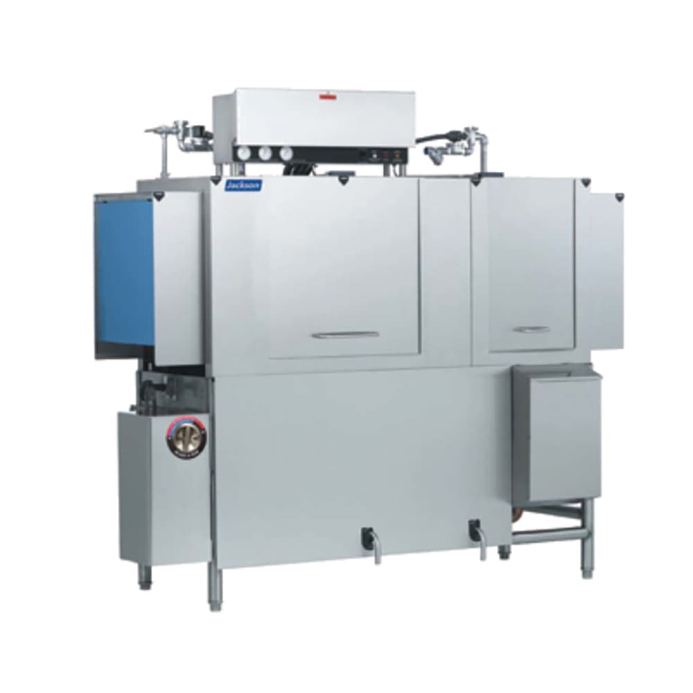 Jackson AJX-66CEL 78" Low Temp Conveyor Dishwasher w/ Electric Tank Heat, 208v/3ph