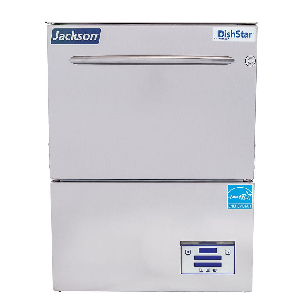 Jackson DISHSTAR HT-E DishStar® High Temp Rack Undercounter Dishwasher w/ 27 Racks/hr Capacity, Built-in Booster, 230v/1ph