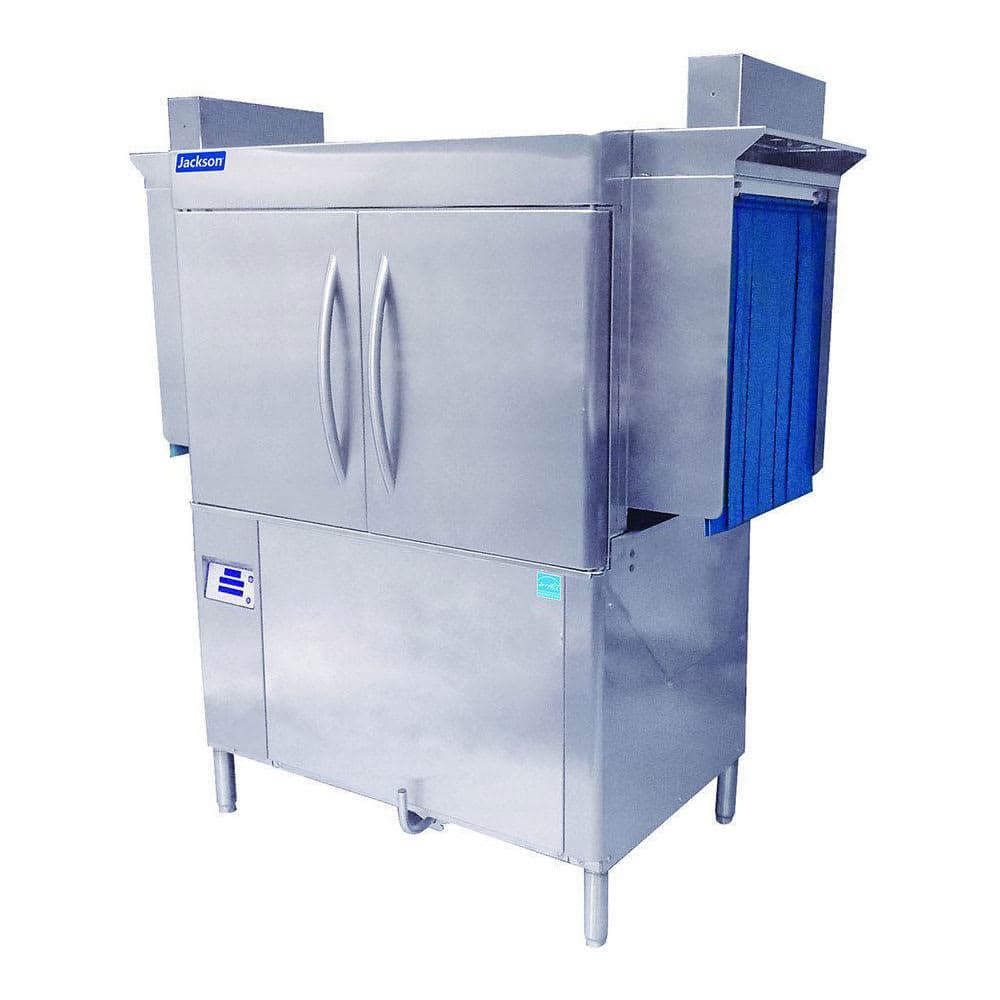 Jackson RACKSTAR44 RackStar® High Temp Conveyor Dishwasher w/ 223 Racks/hr Capacity, 230v/3ph