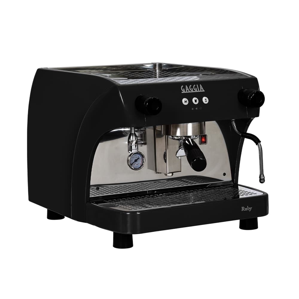 Gaggia Semi Automatic Espresso Machine w/ (1) Groups, (1) Steam Valves, & (1) Hot Water Valve - 120v/1ph (RUBYPRO1GPO)