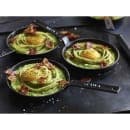 Staub 4 3/4" Mini Frying Pan w/ 4 oz Capacity & Enamel Coated Cast iron, Black Matte (1004088) thumbnail 3
