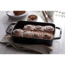 Staub 8x12" Small Baker w/ 3 1/4 qt Capacity & Enamel Coated Cast Iron, Black (1004326) thumbnail 4