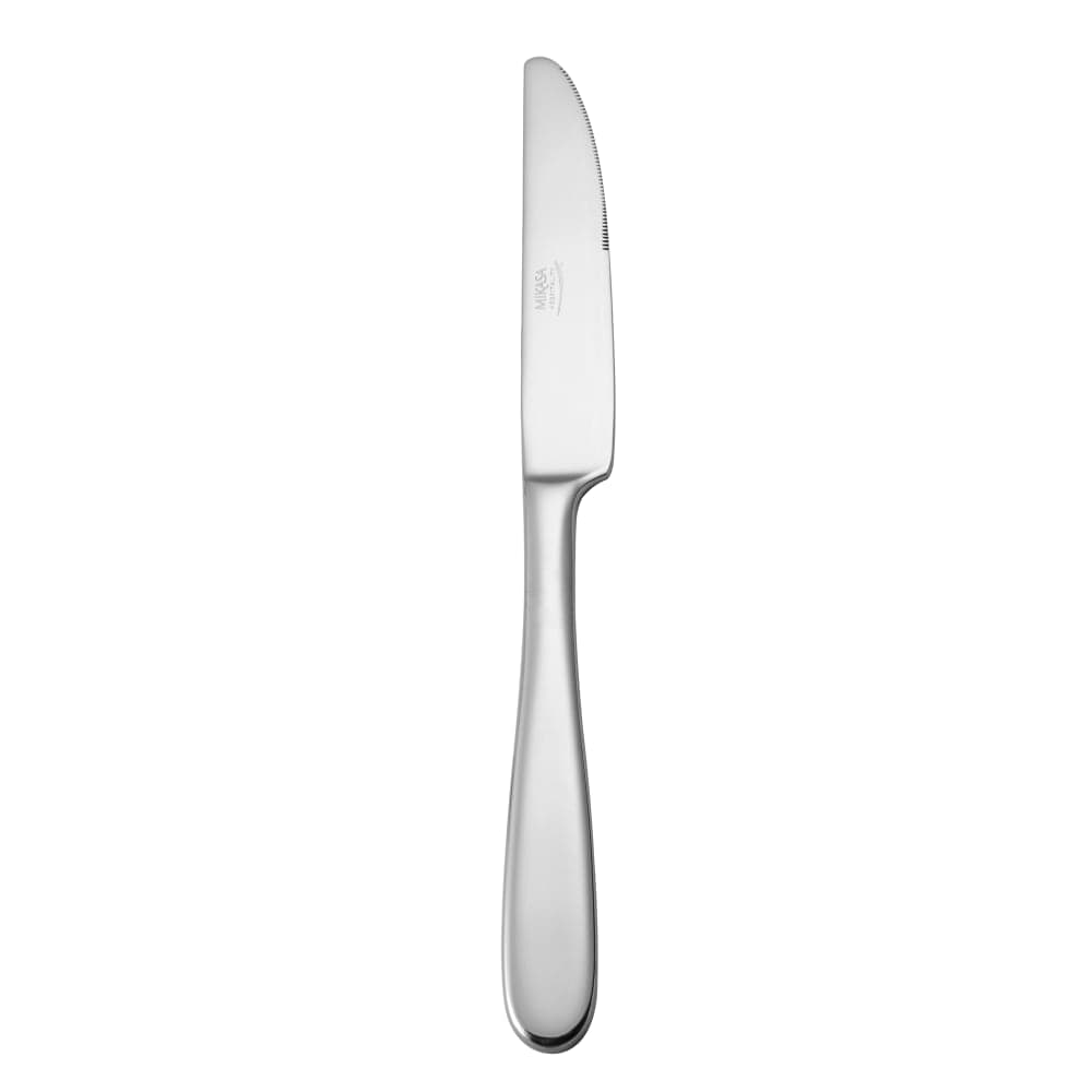 Mikasa Hospitality 9 67/100" Table Knife with 18/10 Stainless Grade, City Limit Satin Pattern (5268334)