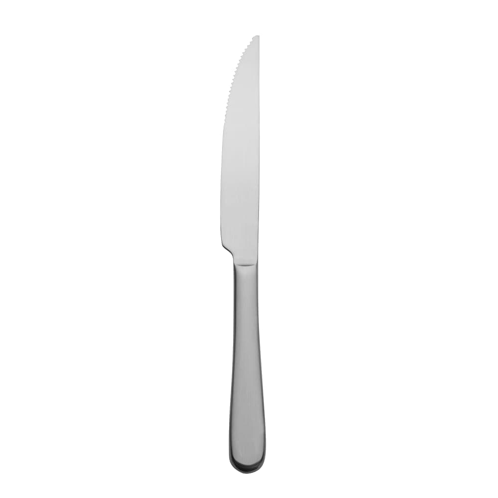 Mikasa Hospitality 9 4/5" Steak Knife with 18/10 Stainless Grade, City Limit Satin Pattern (5275882)