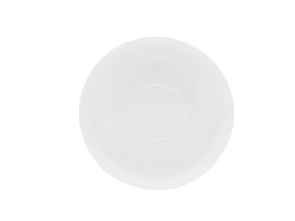 Mikasa Hospitality 6 1/10" Round Lola Saucer - Bone China, White (5307016)