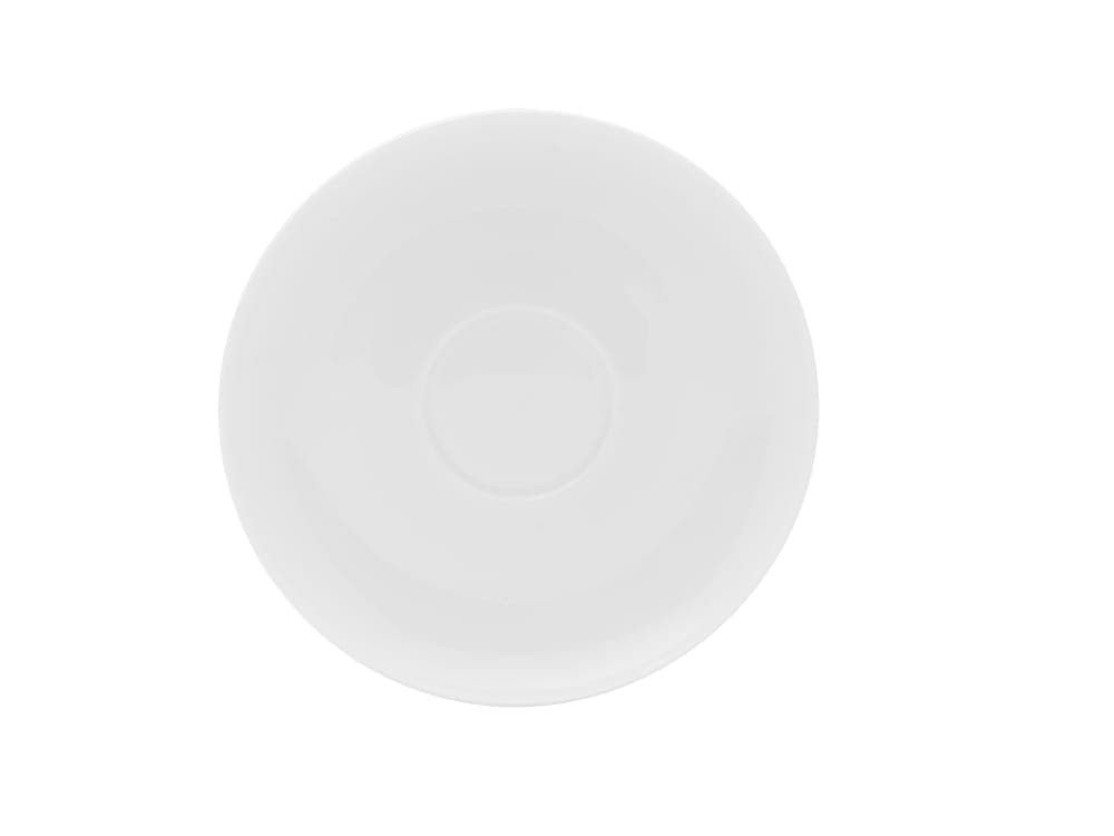 Mikasa Hospitality 6 1/10" Round Lola Saucer - Bone China, White (5307018)