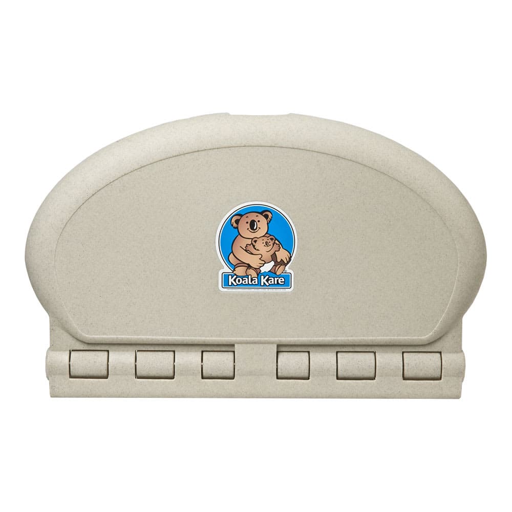 Koala Kare KB208-14 Horizontal Wall-Mounted Changing Station - Polypropylene, Sandstone
