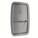 Koala Kare KB311-SSRE Vertical Recessed Changing Station - Gray Plastic Bed, Satin Stainless Exterior thumbnail 2