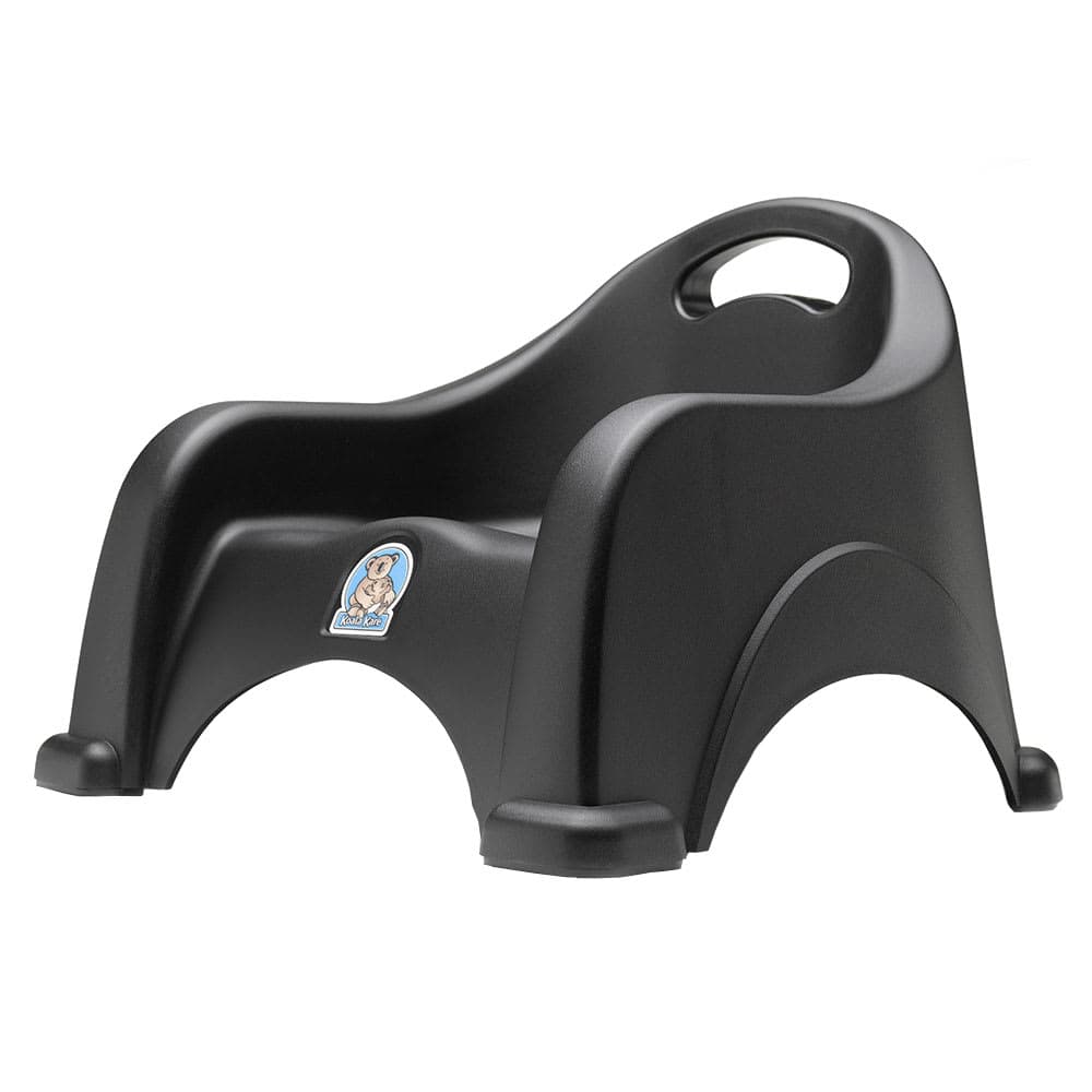 Koala Kare KB327-02 Single Height Booster Seat w/ Safety Strap - Polypropylene, Black