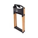 Koala Kare KB615-02 27 1/2" Folding High Chair w/ Waist Strap - Wood/Plastic, Black thumbnail 2