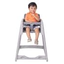 Koala Kare KB950-01 29 3/8" Stackable Plastic High Chair w/ Waist Strap, Gray thumbnail 3