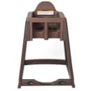 Koala Kare KB966-09 27" Plastic High Chair/Infant Seat Cradle w/ Waist Strap, Brown thumbnail 2