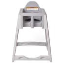 Koala Kare KB977-01 27" Plastic High Chair/Infant Seat Cradle w/ Waist Strap, Gray thumbnail 2