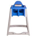 Koala Kare KB977-04 31" Plastic High Chair/Infant Seat Cradle w/ Waist Strap, Gray/Blue thumbnail 2