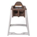 Koala Kare KB977-09 27" Plastic High Chair/Infant Seat Cradle w/ Waist Strap, Gray/Brown thumbnail 2